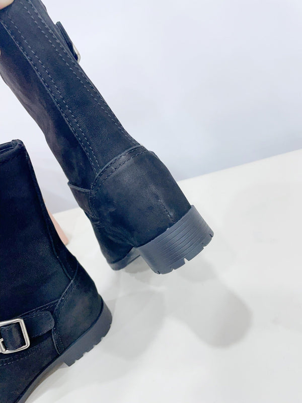Miu Boots Black Calfskin