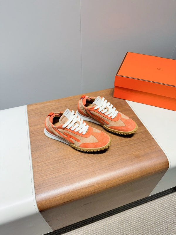 HM Jet Sneaker Orange Suede 317314