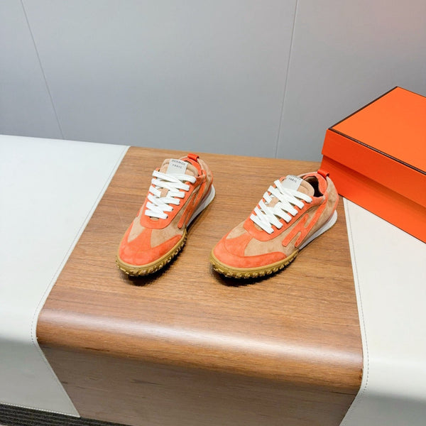 Sneaker HM Jet in pelle scamosciata arancione 317314