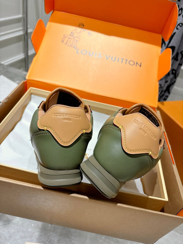 LV BUTTERSOFT Sneaker Olive Green Cowhide 476982