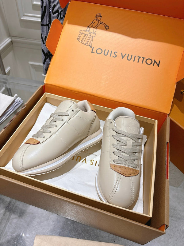 LV BUTTERSOFT Sneaker Beige Cowhide 476983
