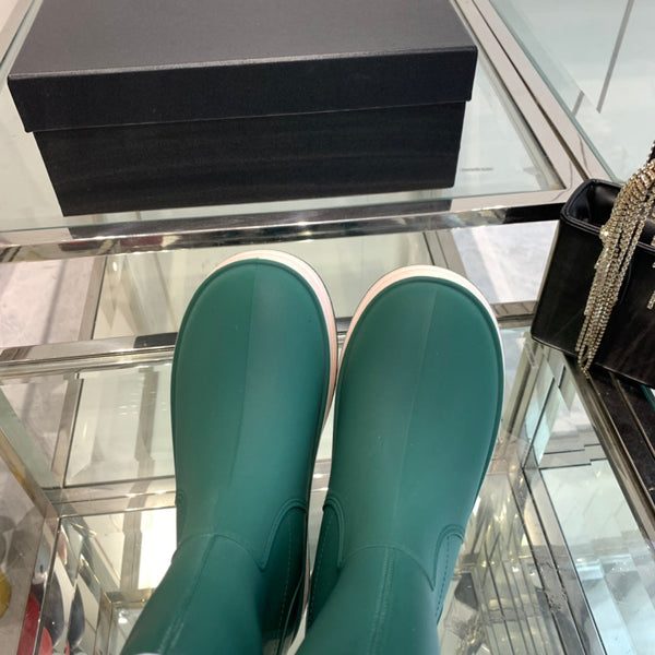 CC Rainboots Green Rubber 204088