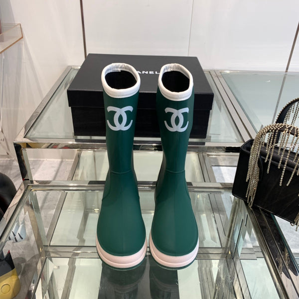 CC Rainboots Green Rubber 204088