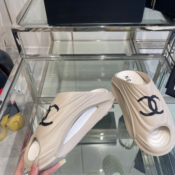 CC Slippers Cream Foam 204139