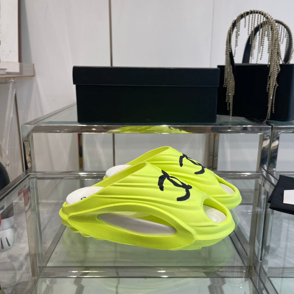 CC Slippers Lemon Yellow Foam 204141