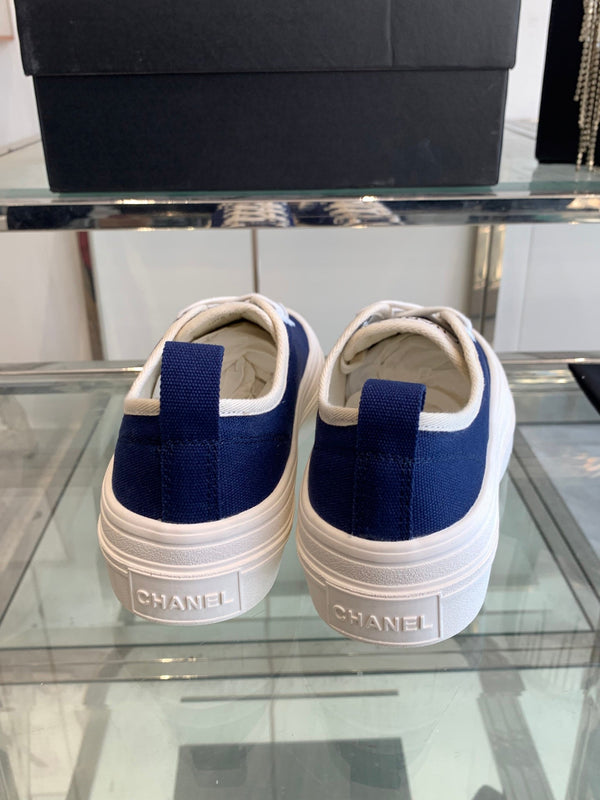 CC Sneaker Dark Blue Canvas 203265
