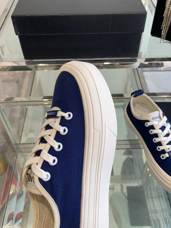 CC Sneaker Dark Blue Canvas 203265