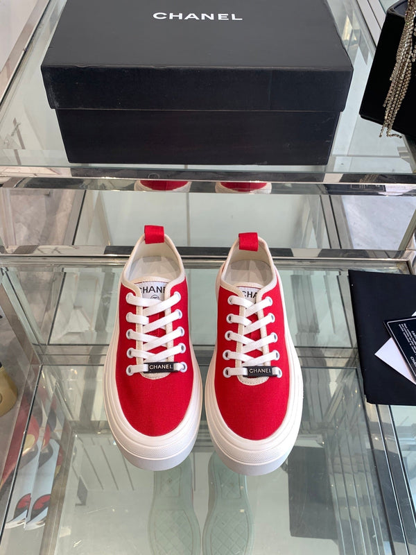 CC Sneaker Red Canvas 203267