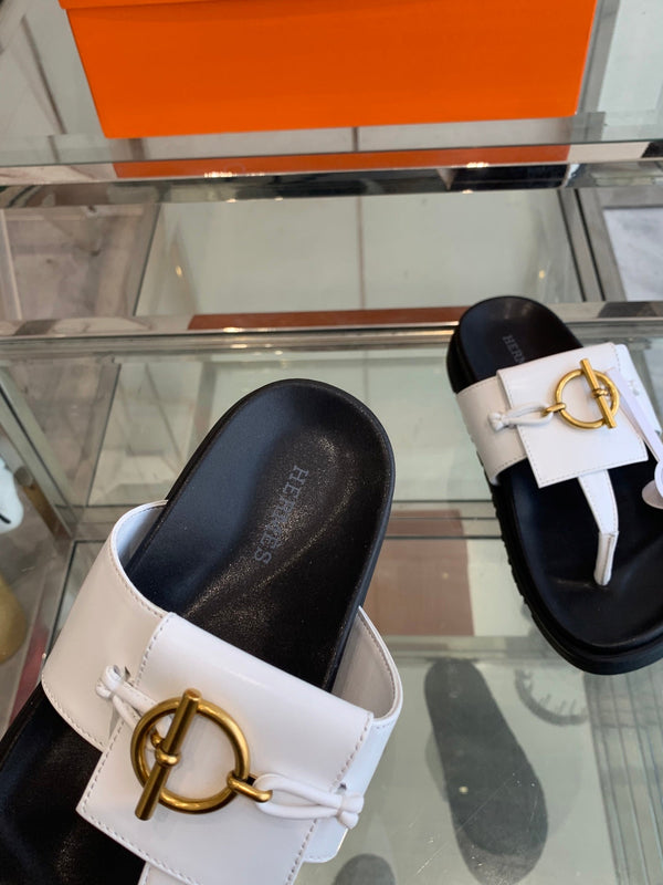 HM 25 Joyce Sandals White Lambskin 292033