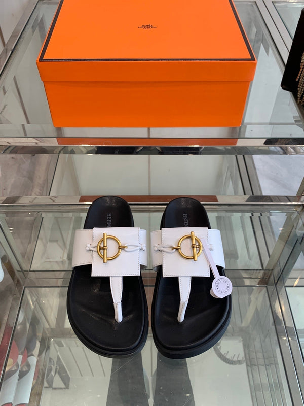 HM 25 Joyce Sandals White Lambskin 292033