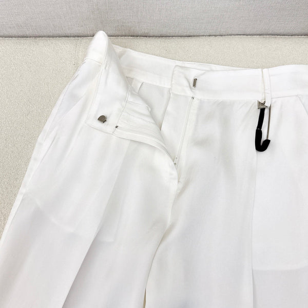 Prada 25 Pant White Acetate 602438