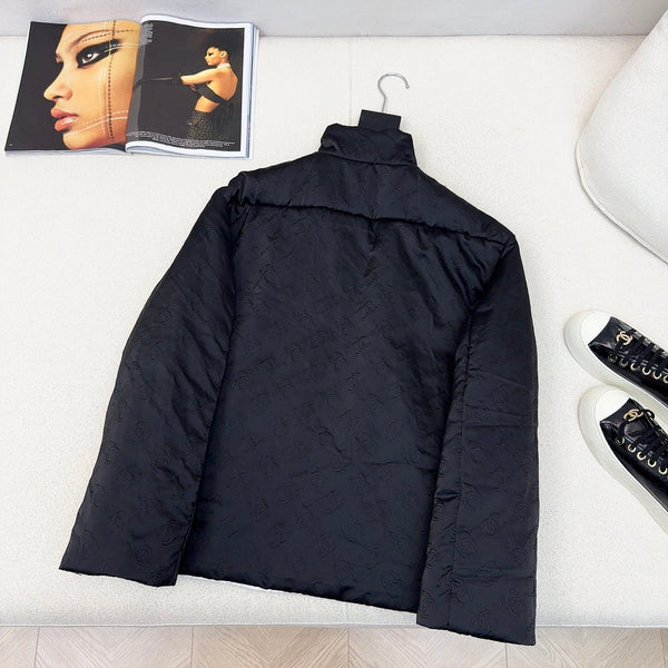 CC 25 Quilted Jacket Black Cotton 295703