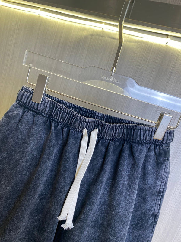 LV CASUAL SHORT NERO DENIM 239582