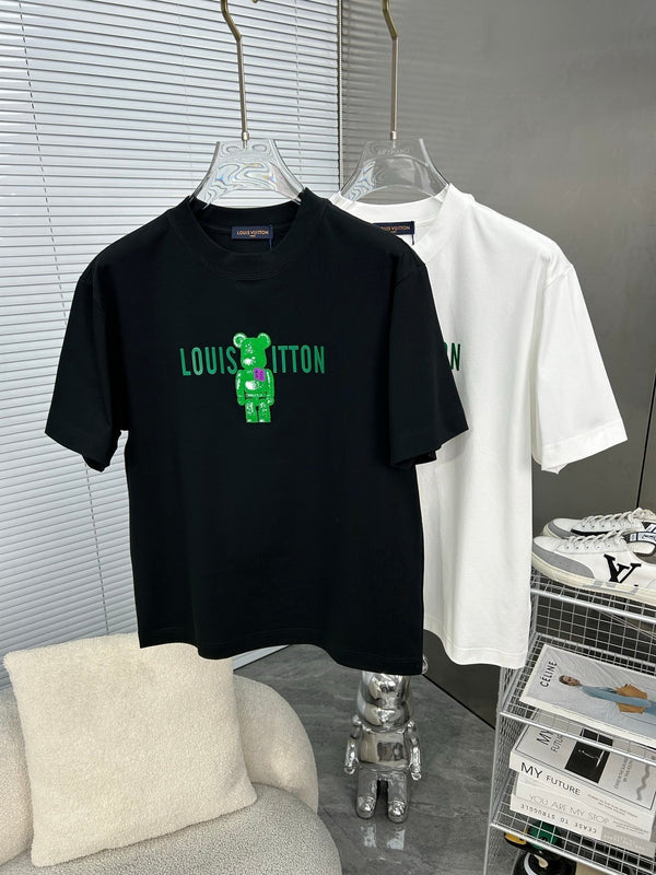 T-SHIRT IN COTONE NERO LV 239580