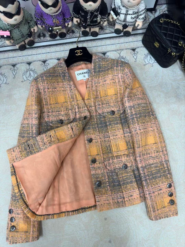 CC 25 Tweed Jacket Multicolor Cotton Wool 251968