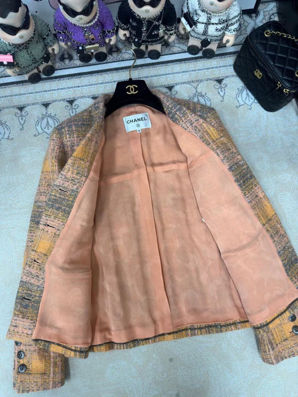 CC 25 Tweed Jacket Multicolor Cotton Wool 251968