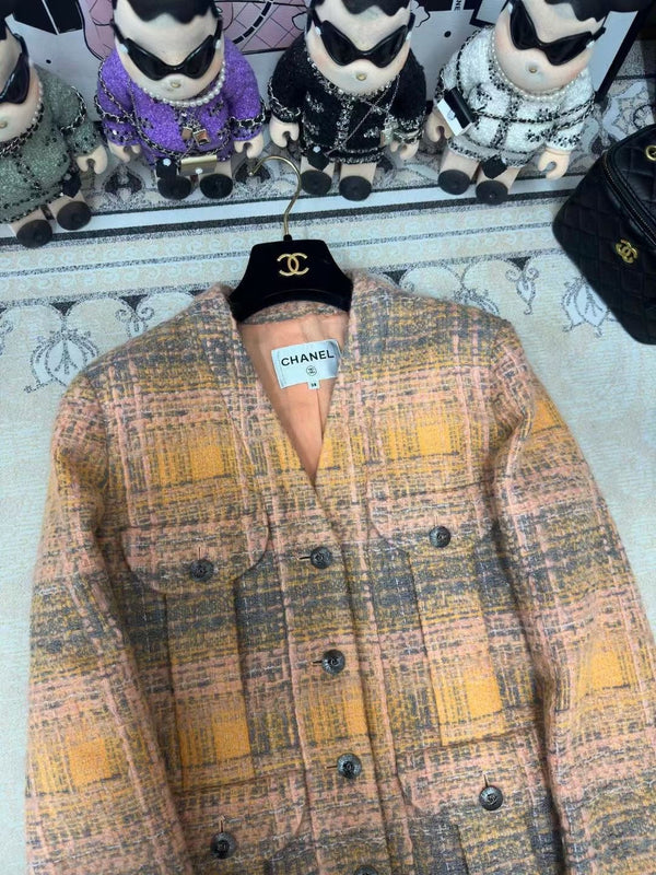 CC 25 Tweed Jacket Multicolor Cotton Wool 251968