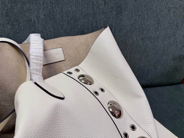 Valentino Garavani tote white cowhide 555247