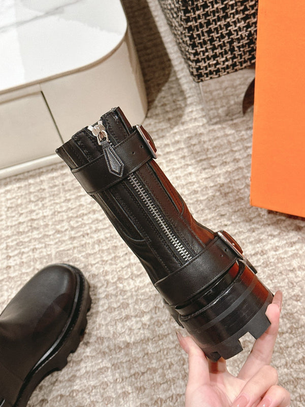 HM Jaimy Ankle Boot 45mm Black Cowhide 972389