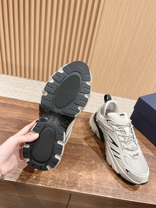 CD B44 Blade Sneaker 30mm White Mix Black Mesh Fabric 101011