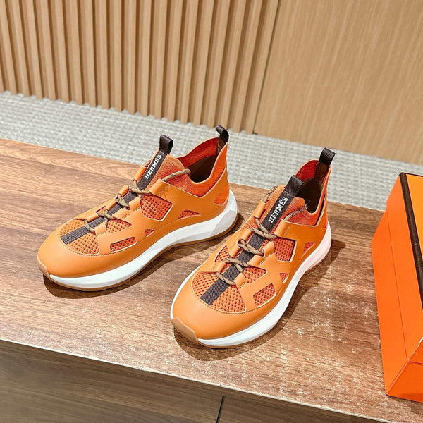 Sneaker HM Katana Pelle di vitello arancione 317596