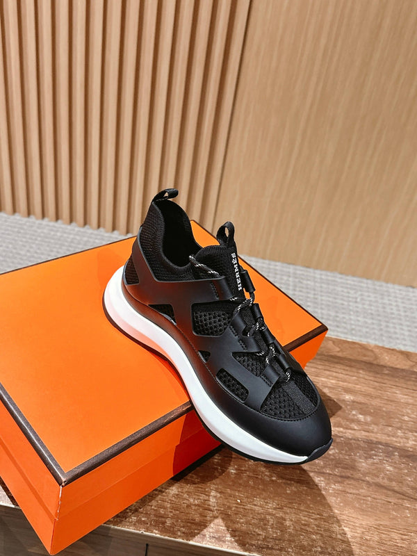 HM Katana Sneaker Black Calfskin 317599