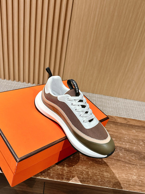 Sneaker HM Gramme in maglia marrone 317601