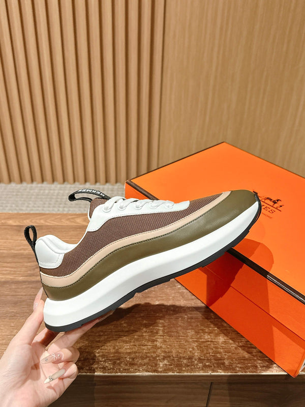 Sneaker HM Gramme in maglia marrone 317601