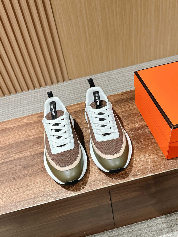 Sneaker HM Gramme in maglia marrone 317601