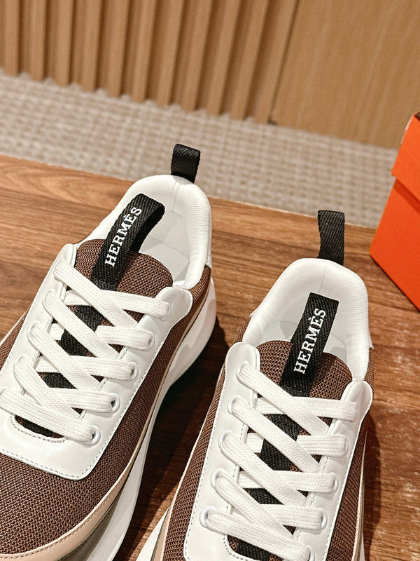 Sneaker HM Gramme in maglia marrone 317601