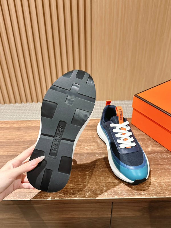 HM Gramme Sneaker Black Blue Mesh 317602