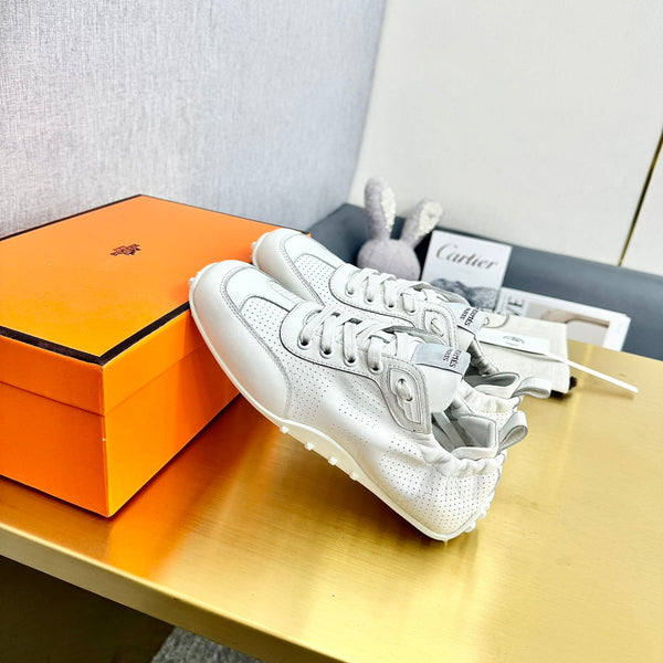 HM Sneaker In 25mm White Lambskin 956331