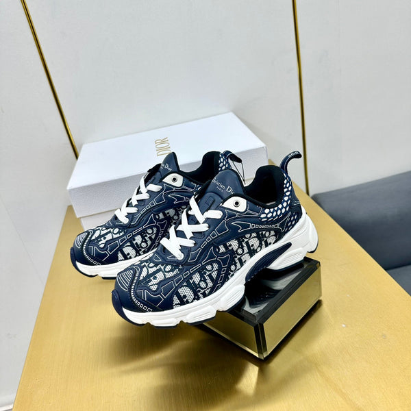 CD Chrono Sneaker 40mm In Navy Blue Mesh Fabric 994568