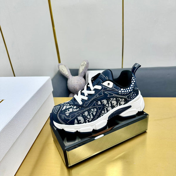 CD Chrono Sneaker 40mm In Navy Blue Mesh Fabric 994568