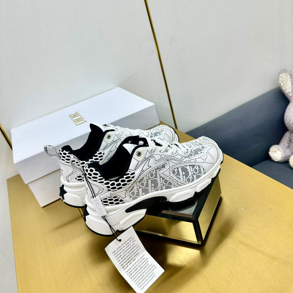 CD Chrono Sneaker 40mm In White Mesh Fabric 994576