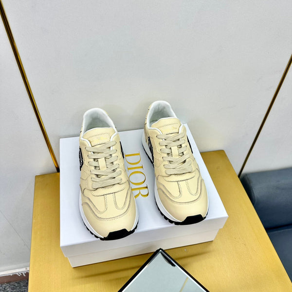 CD C'est Dior Sneaker Light Yellow Cowhide 111738