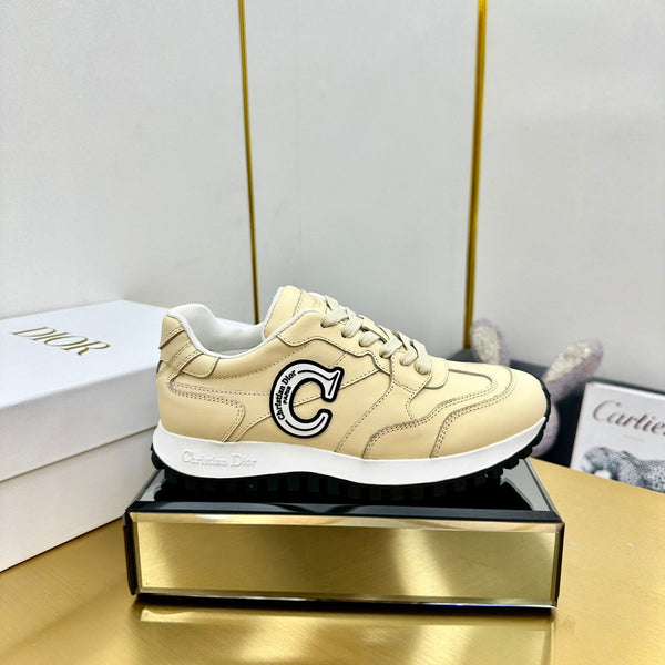 CD C'est Dior Sneaker Light Yellow Cowhide 111738