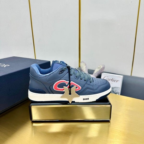 CD B57 Low-Top Sneaker In Charcoal Blue Calfskin 993824