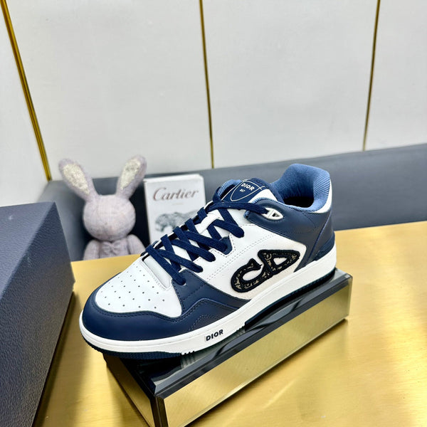 CD B57 Mid-Top Sneaker In Deep Blue Calfskin 993828