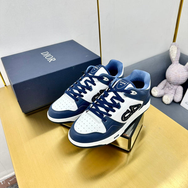 CD B57 Mid-Top Sneaker In Deep Blue Calfskin 993828