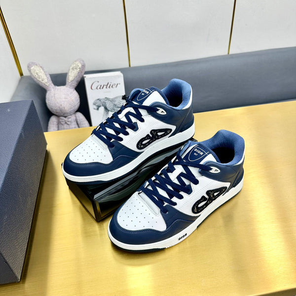 CD B57 Mid-Top Sneaker In Deep Blue Calfskin 993828