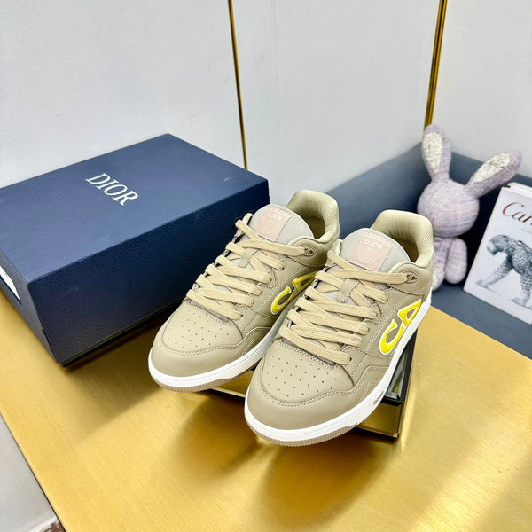 CD B57 Low-Top Sneaker In Peanut Brown Calfskin 993830