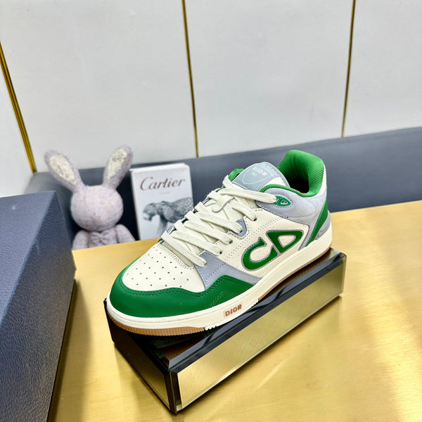 CD B57 Low-Top Sneaker In Green Calfskin 993832