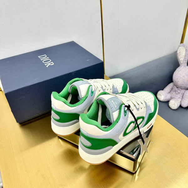 CD B57 Low-Top Sneaker In Green Calfskin 993832