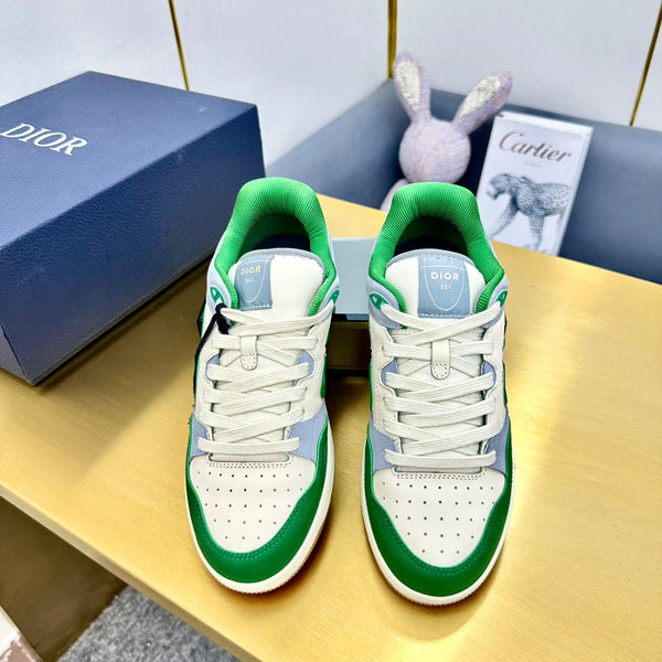 CD B57 Low-Top Sneaker In Green Calfskin 993832
