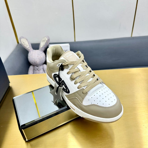 CD B57 Mid-Top Sneaker In Light Moss Brown Calfskin 993847