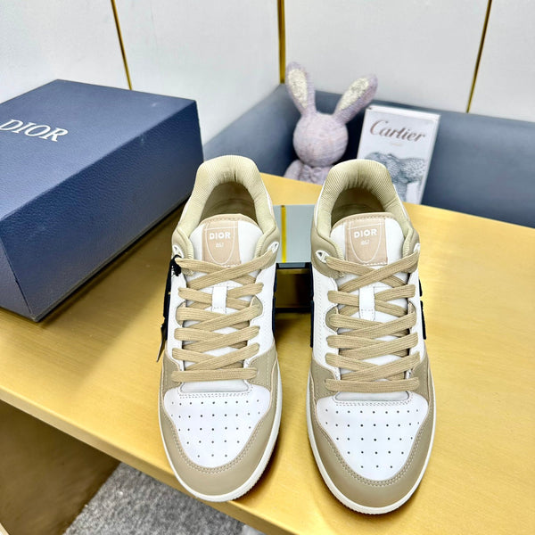 CD B57 Mid-Top Sneaker In Light Moss Brown Calfskin 993847