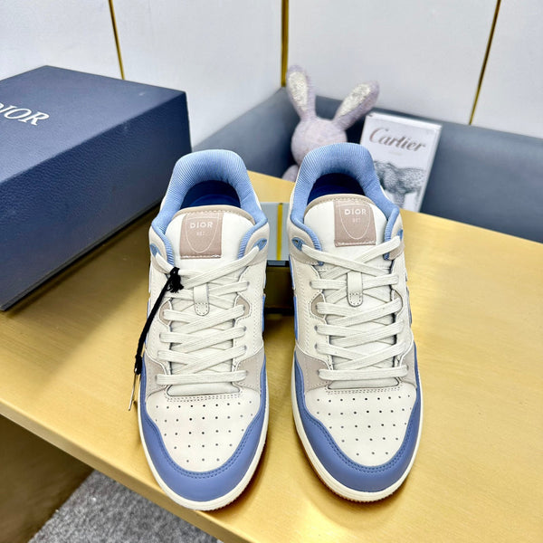 CD B57 Low-Top Sneaker In Blue Calfskin 993849
