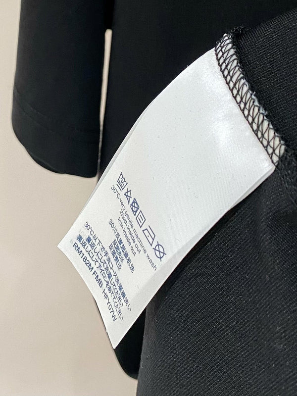 T-SHIRT IN COTONE NERO LV 239592