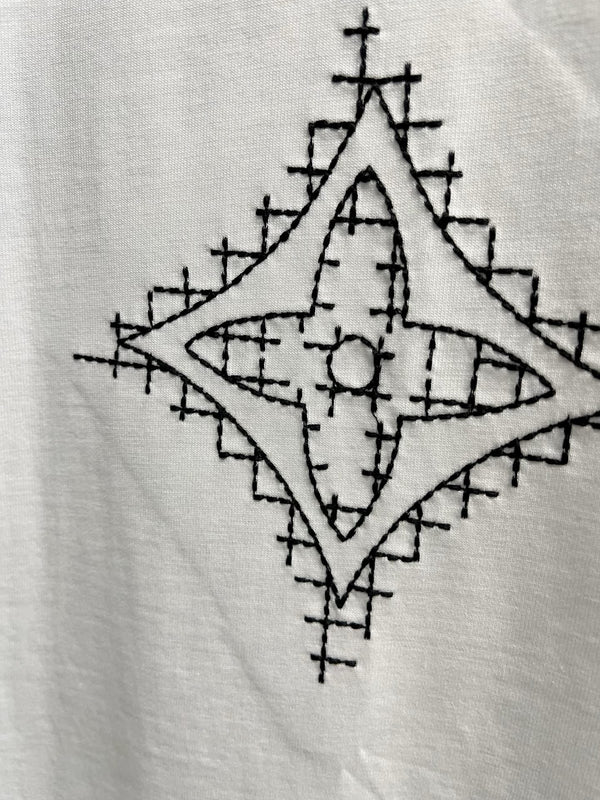 T-SHIRT LV IN PURO COTONE BIANCO 238779